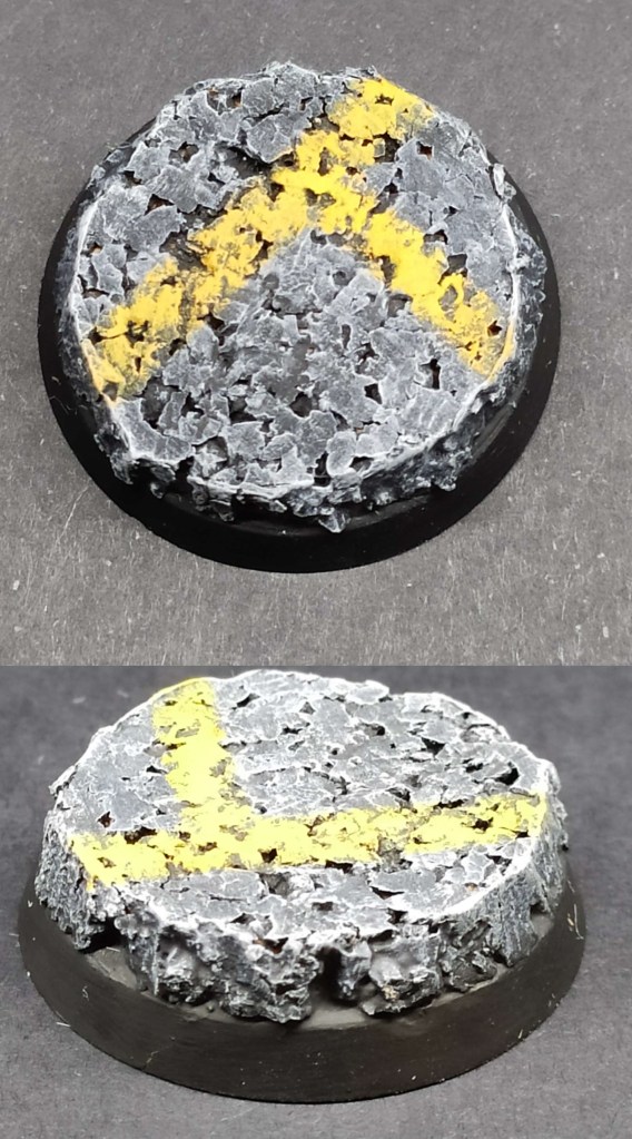 Soclage et socles Bitume