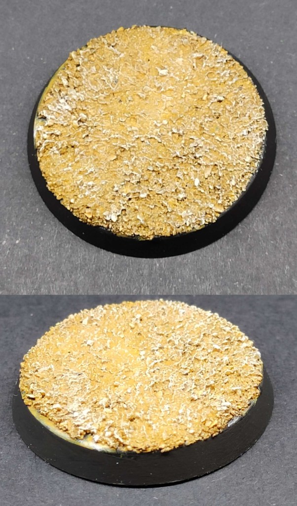 Soclage et socles Désert