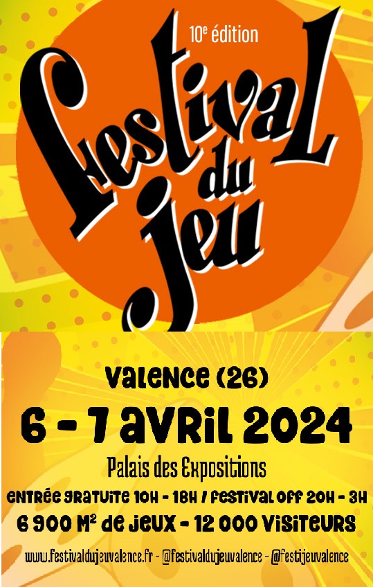 Festival du Jeu de Valence – Edition&nbsp;2024