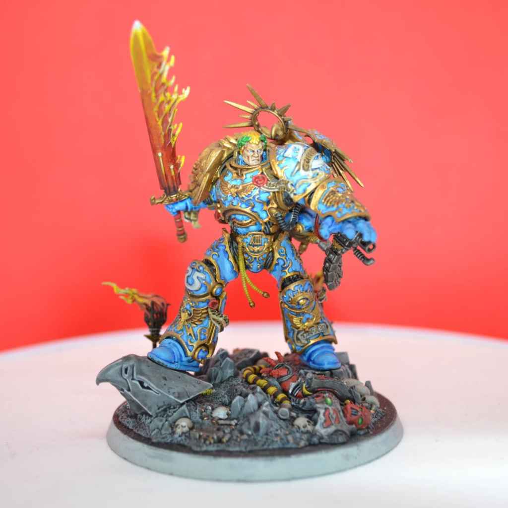 Galerie de photos de Guilliman, primarque des Ultramarines pour le jeu Warhammer 40000