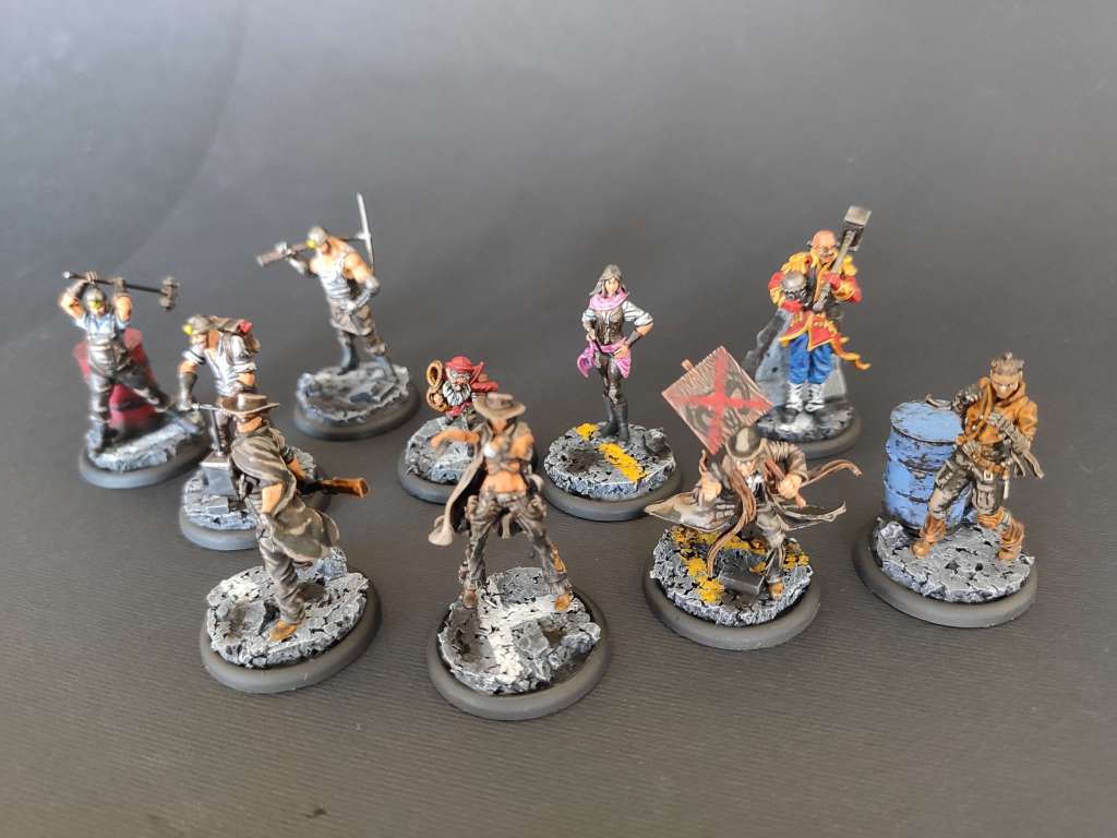 Galerie de photos des figurines du jeu de société Malifaux