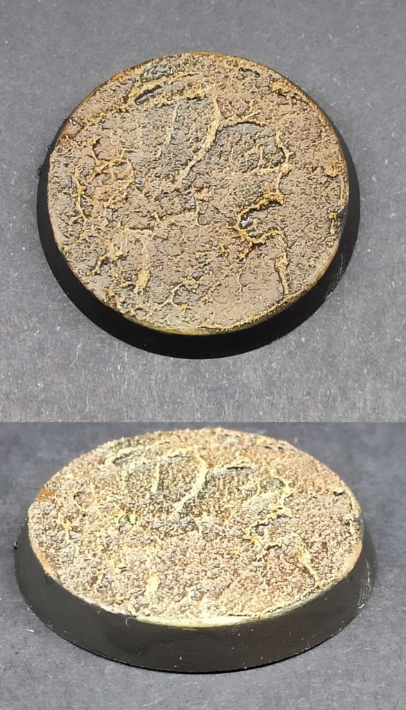 Soclage et socles Terre marron