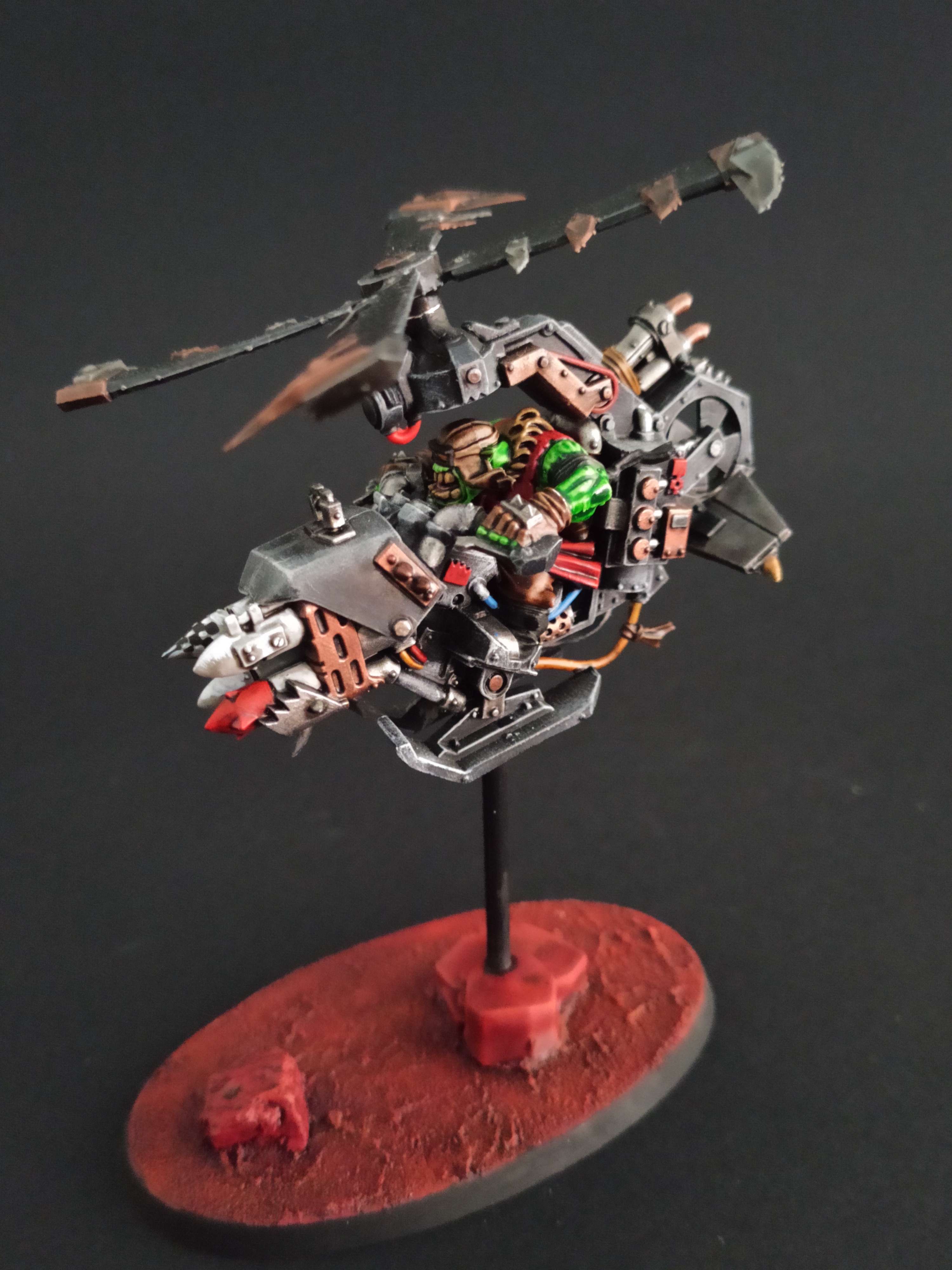 Warhammer 40000- Figurines - Miniatures - Service de peinture figurine - peintre figurine - Ork