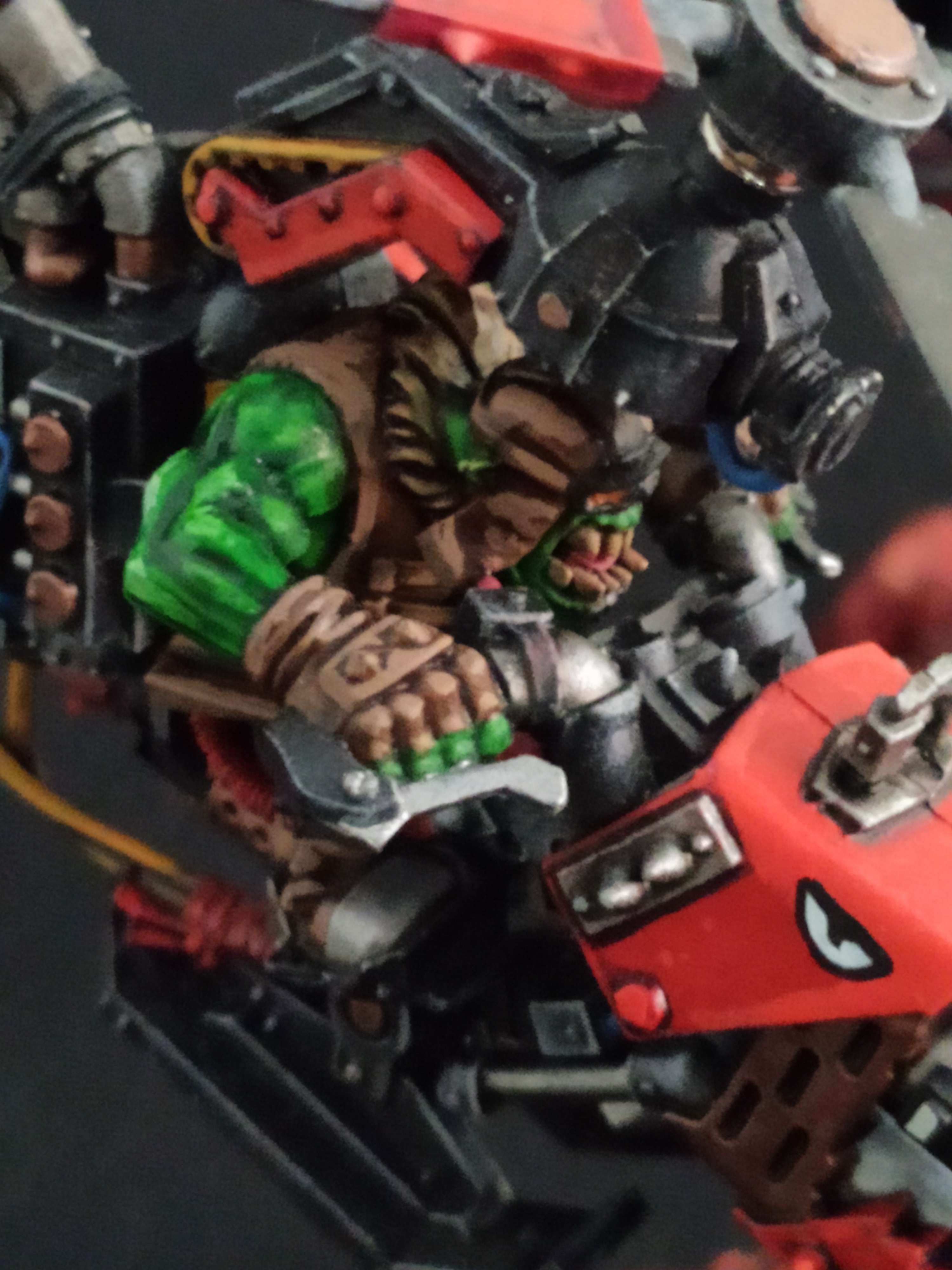 Warhammer 40000- Figurines - Miniatures - Service de peinture figurine - peintre figurine - Ork