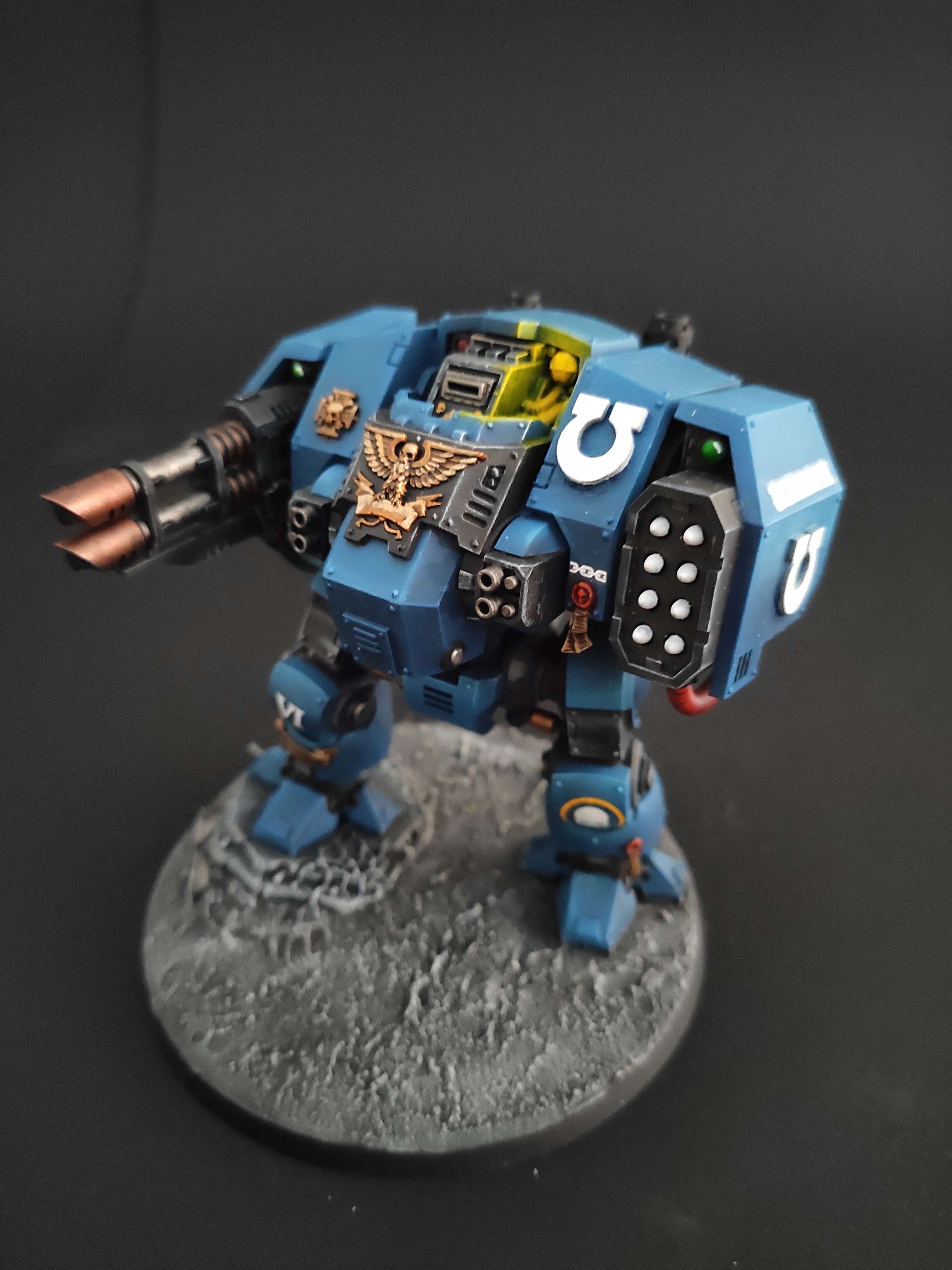 Warhammer 40000- Figurines - Miniatures - Service de peinture figurine - peintre figurine - Space Marines - Ultramarine - Terminator