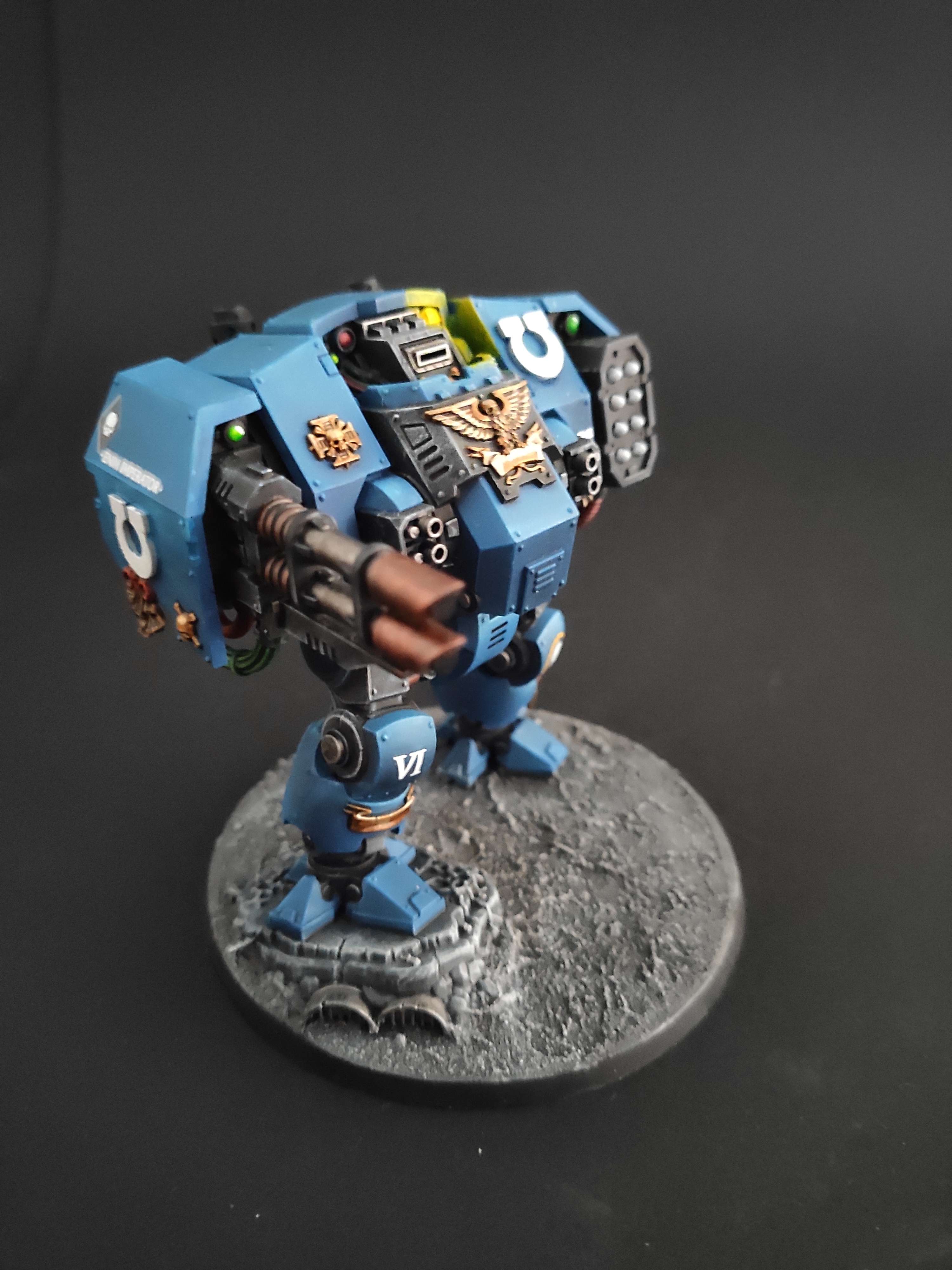 Warhammer 40000- Figurines - Miniatures - Service de peinture figurine - peintre figurine - Space Marines - Ultramarine - Terminator