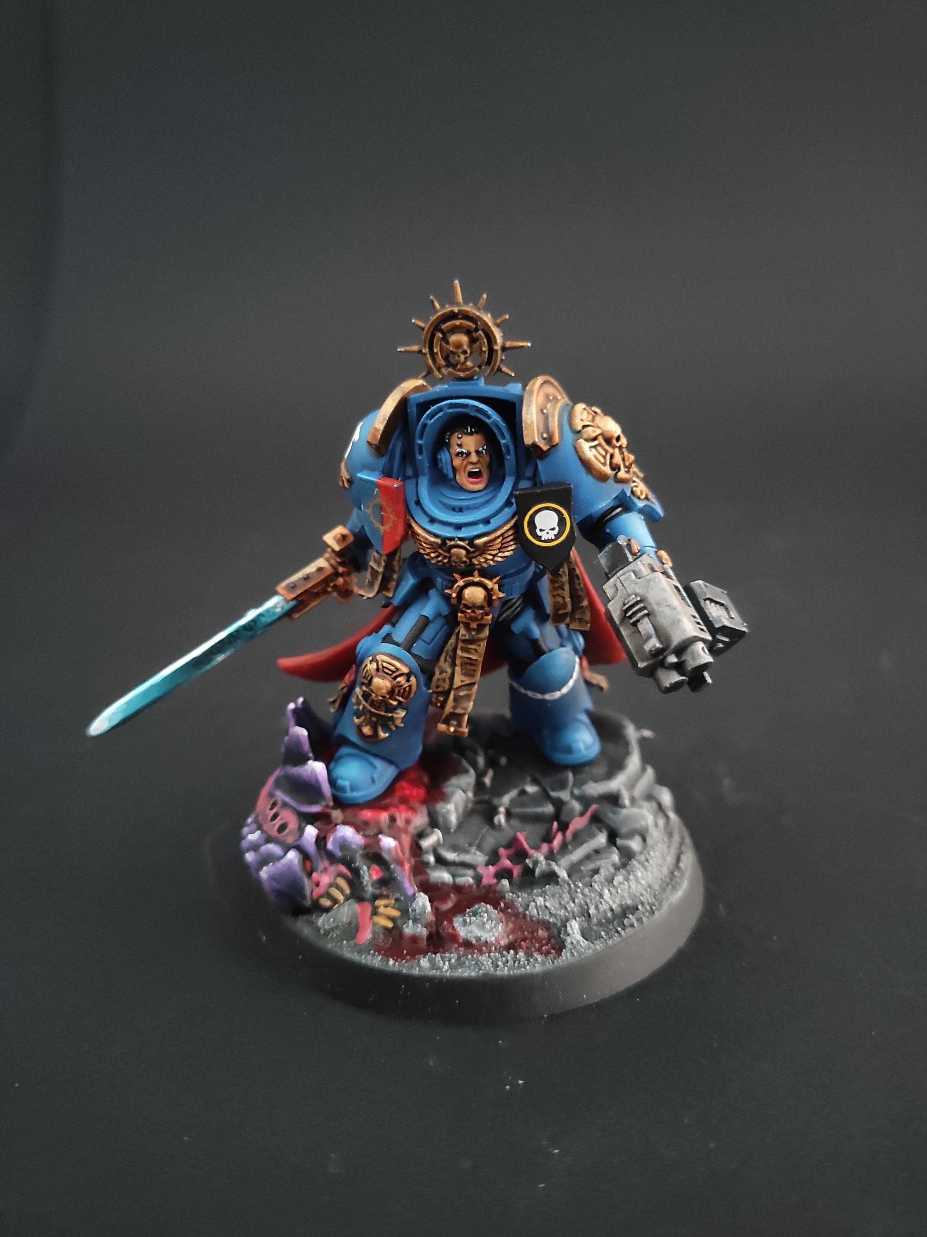 Warhammer 40000- Figurines - Miniatures - Service de peinture figurine - peintre figurine - Space Marines - Ultramarine - Terminator