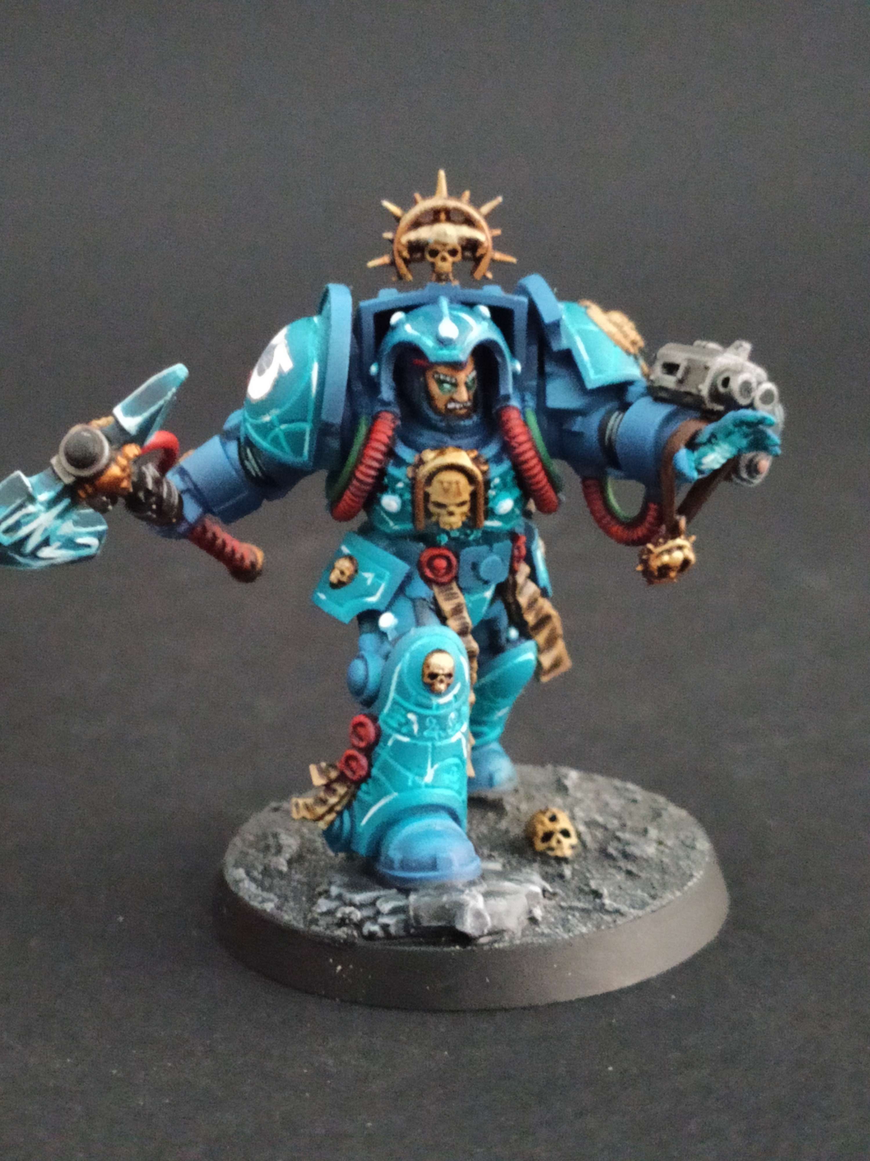 Warhammer 40000- Figurines - Miniatures - Service de peinture figurine - peintre figurine - Space Marines - Ultramarine - Terminator