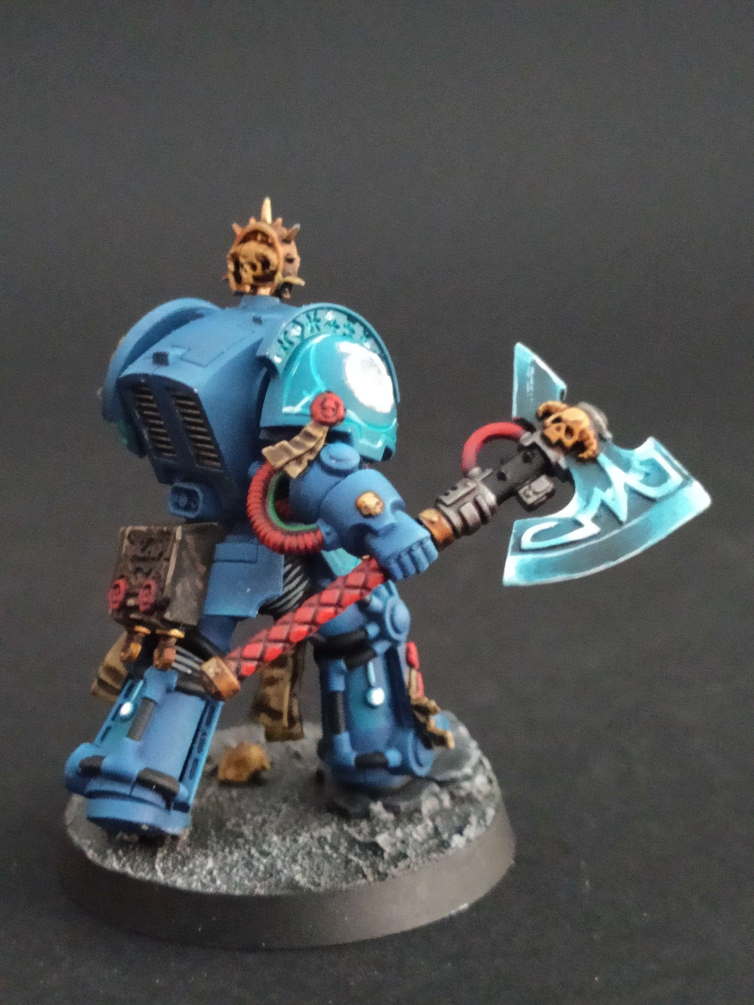 Warhammer 40000- Figurines - Miniatures - Service de peinture figurine - peintre figurine - Space Marines - Ultramarine - Terminator