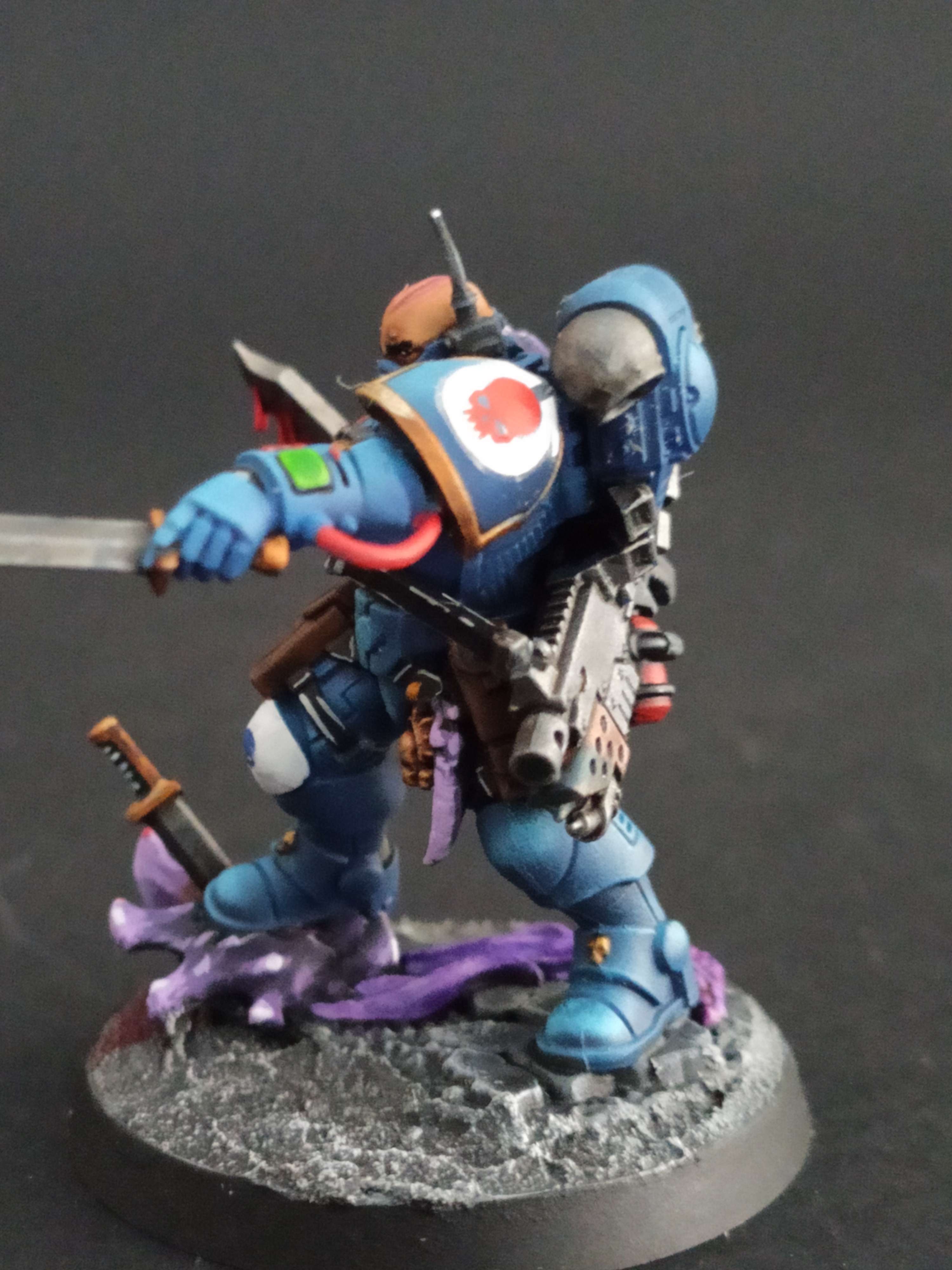 Warhammer 40000- Figurines - Miniatures - Service de peinture figurine - peintre figurine - Space Marines - Ultramarine - Terminator