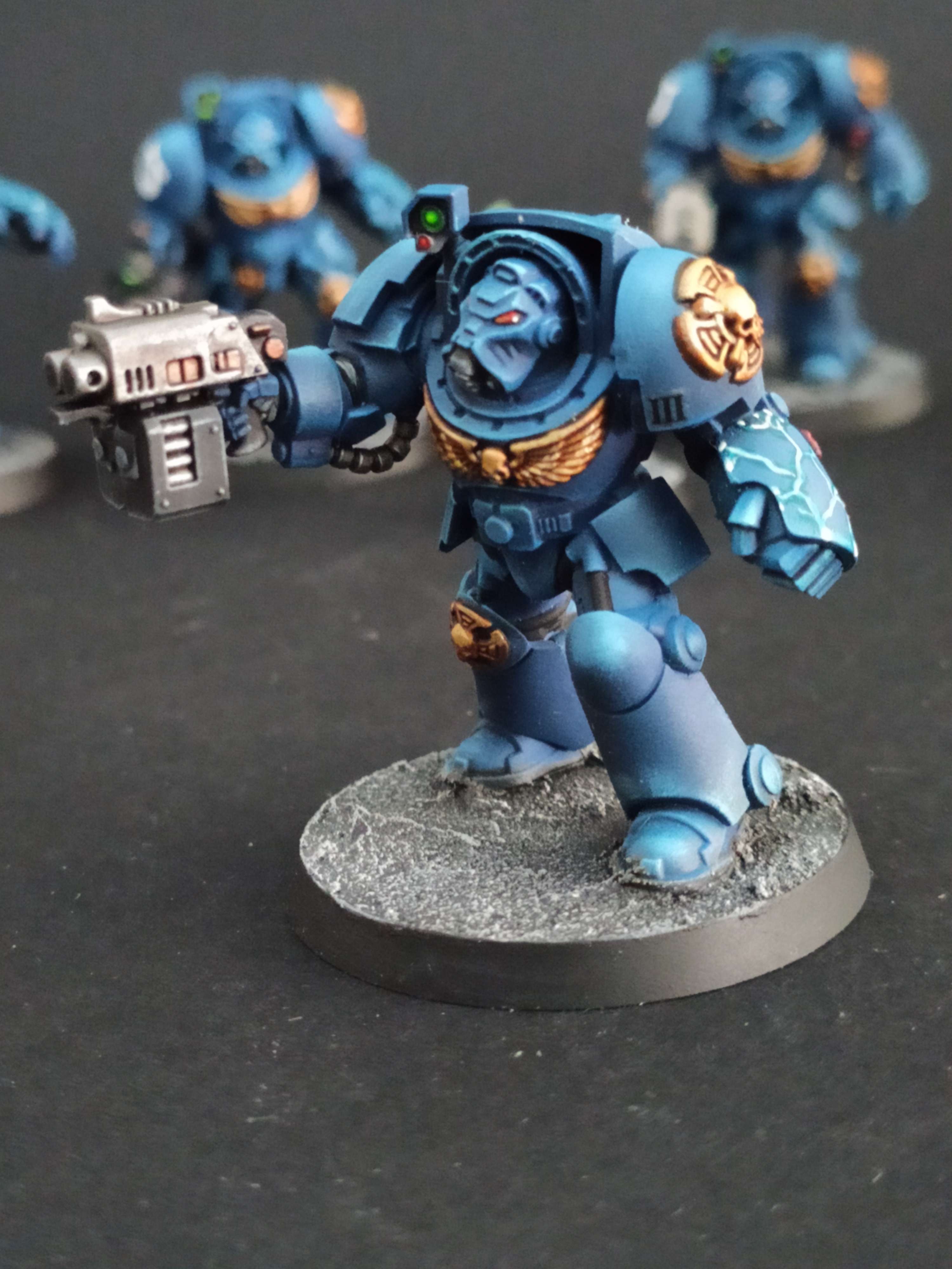 Warhammer 40000- Figurines - Miniatures - Service de peinture figurine - peintre figurine - Space Marines - Ultramarine - Terminator