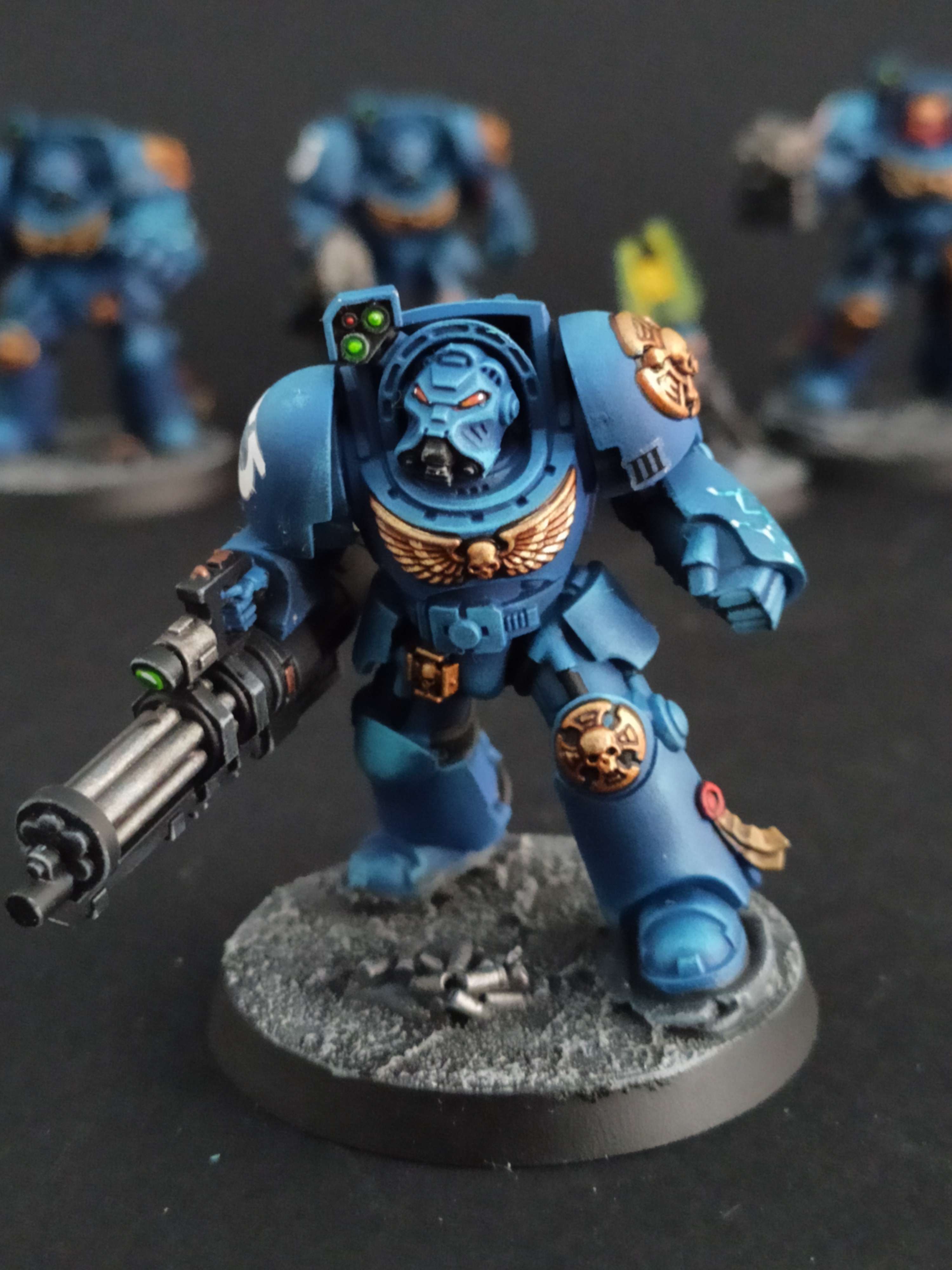 Warhammer 40000- Figurines - Miniatures - Service de peinture figurine - peintre figurine - Space Marines - Ultramarine - Terminator