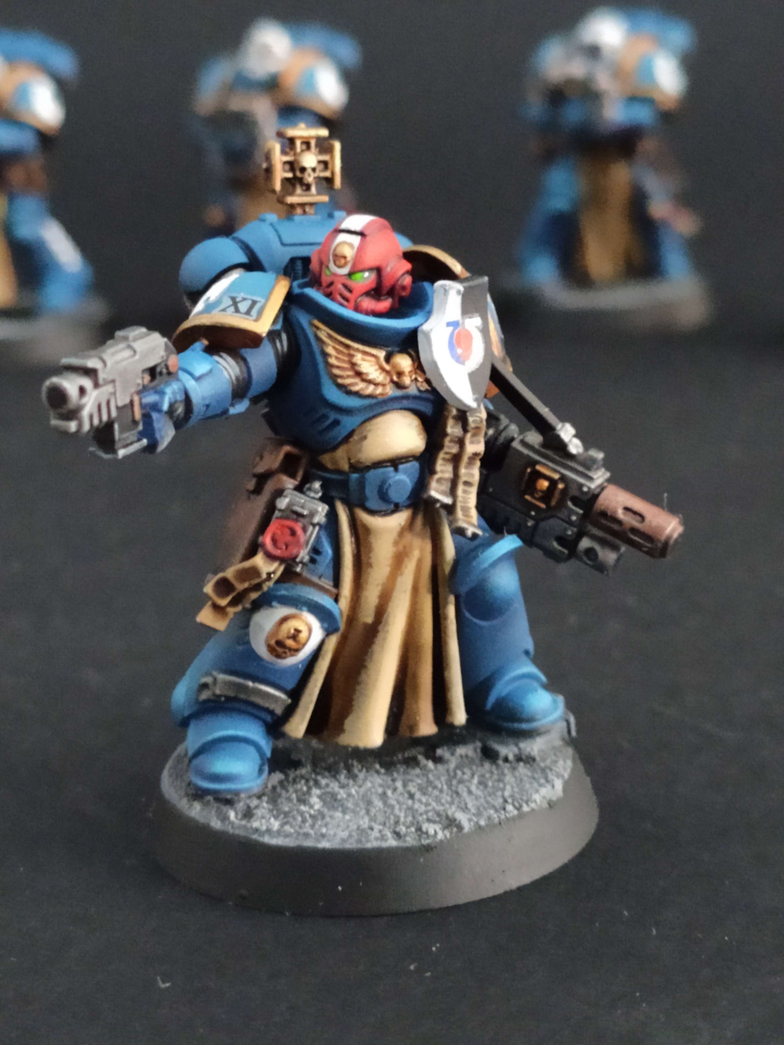 Warhammer 40000- Figurines - Miniatures - Service de peinture figurine - peintre figurine - Space Marines - Ultramarine - Terminator