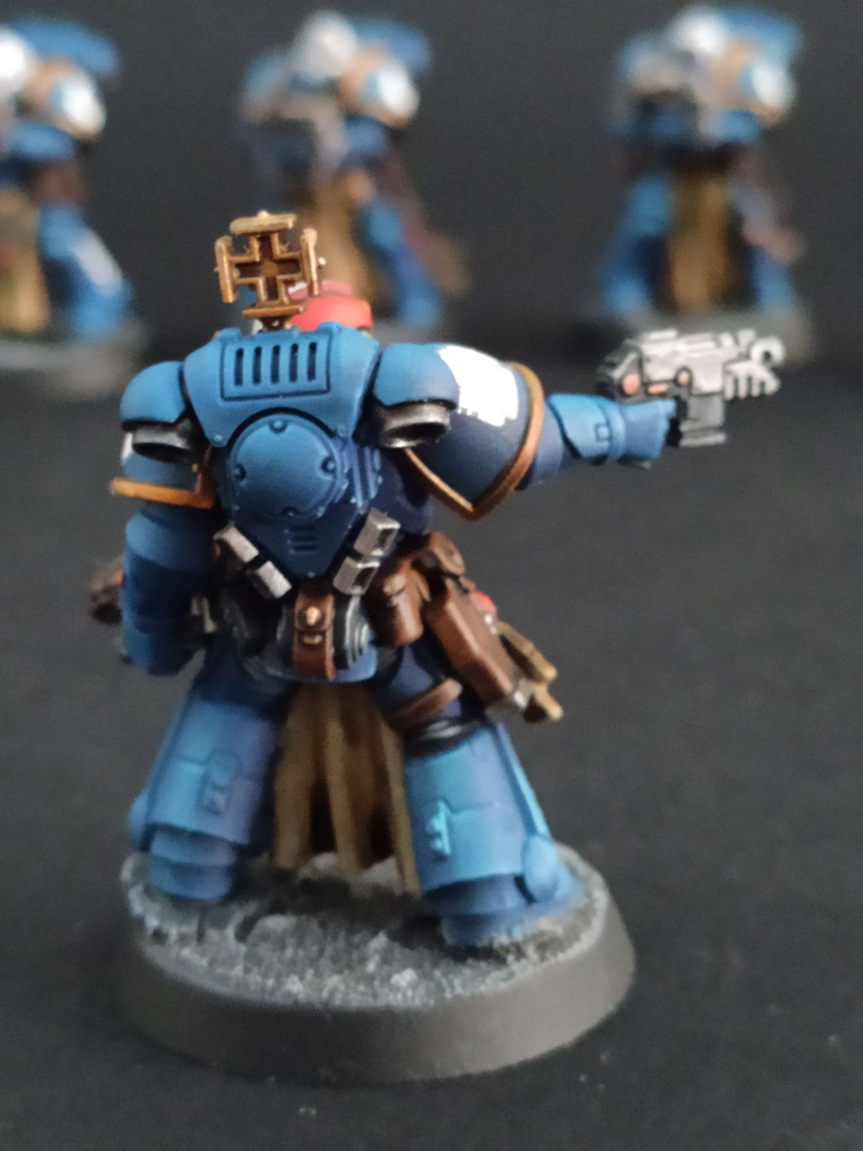 Warhammer 40000- Figurines - Miniatures - Service de peinture figurine - peintre figurine - Space Marines - Ultramarine - Terminator