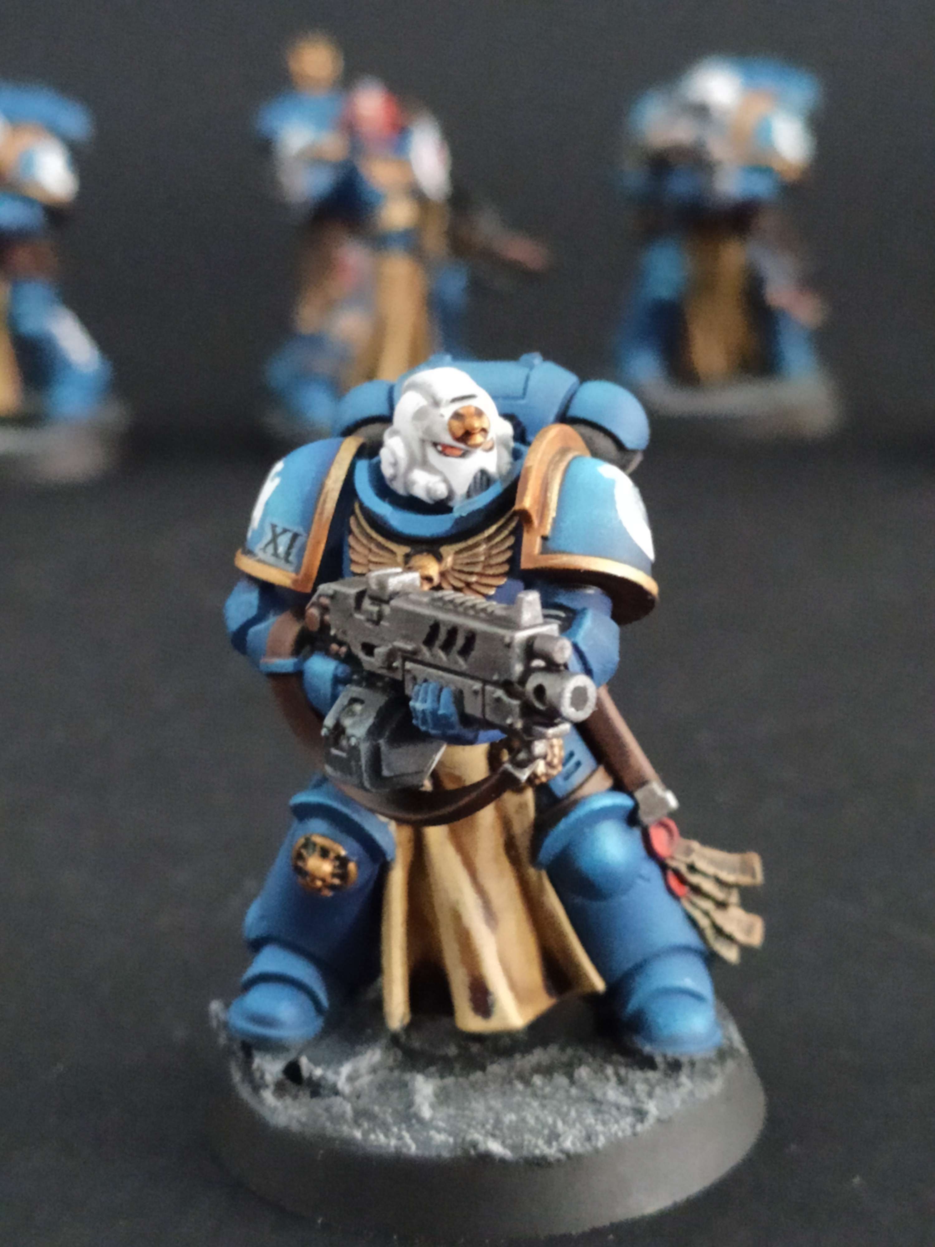 Warhammer 40000- Figurines - Miniatures - Service de peinture figurine - peintre figurine - Space Marines - Ultramarine - Terminator