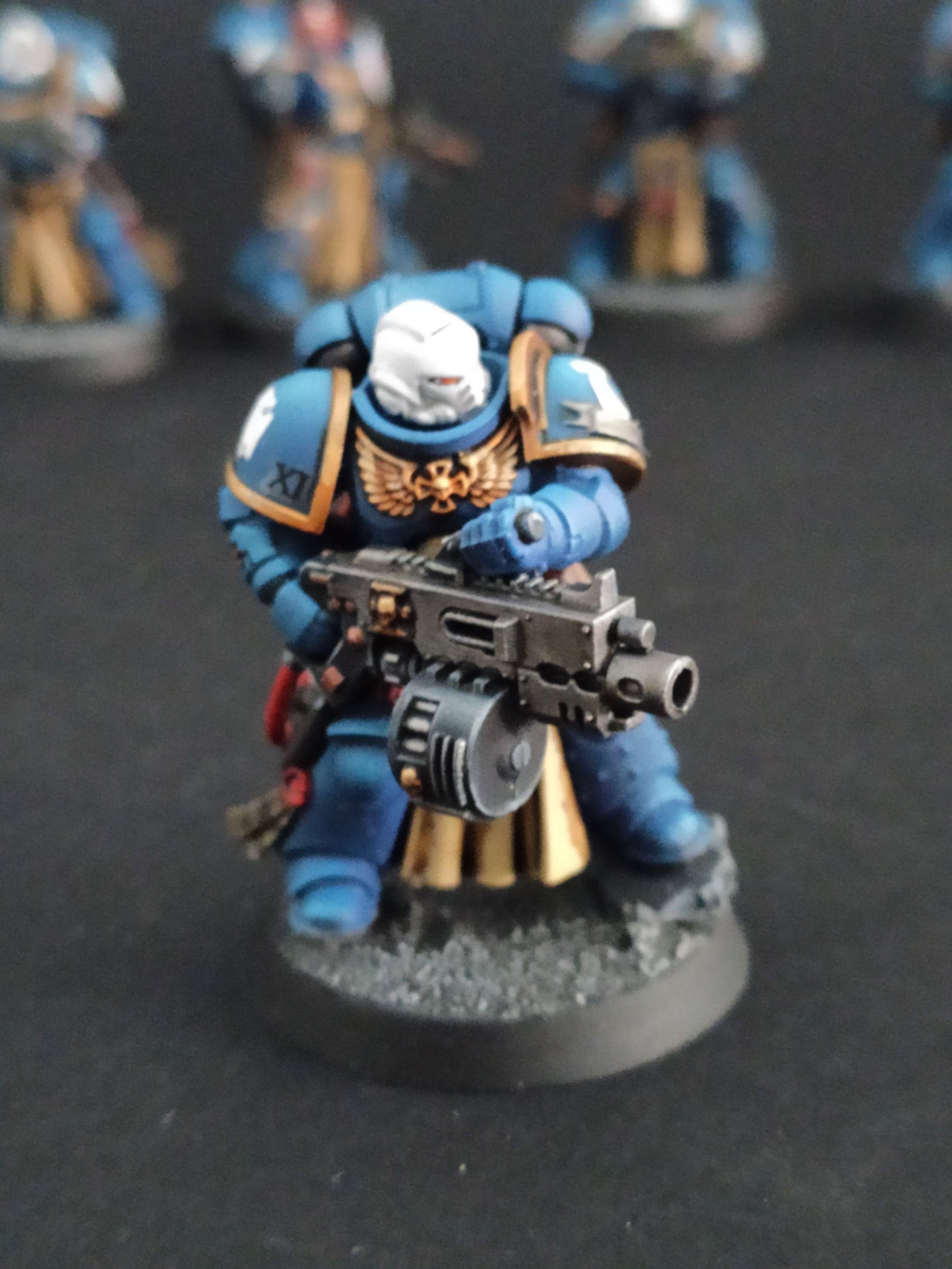 Warhammer 40000- Figurines - Miniatures - Service de peinture figurine - peintre figurine - Space Marines - Ultramarine - Terminator