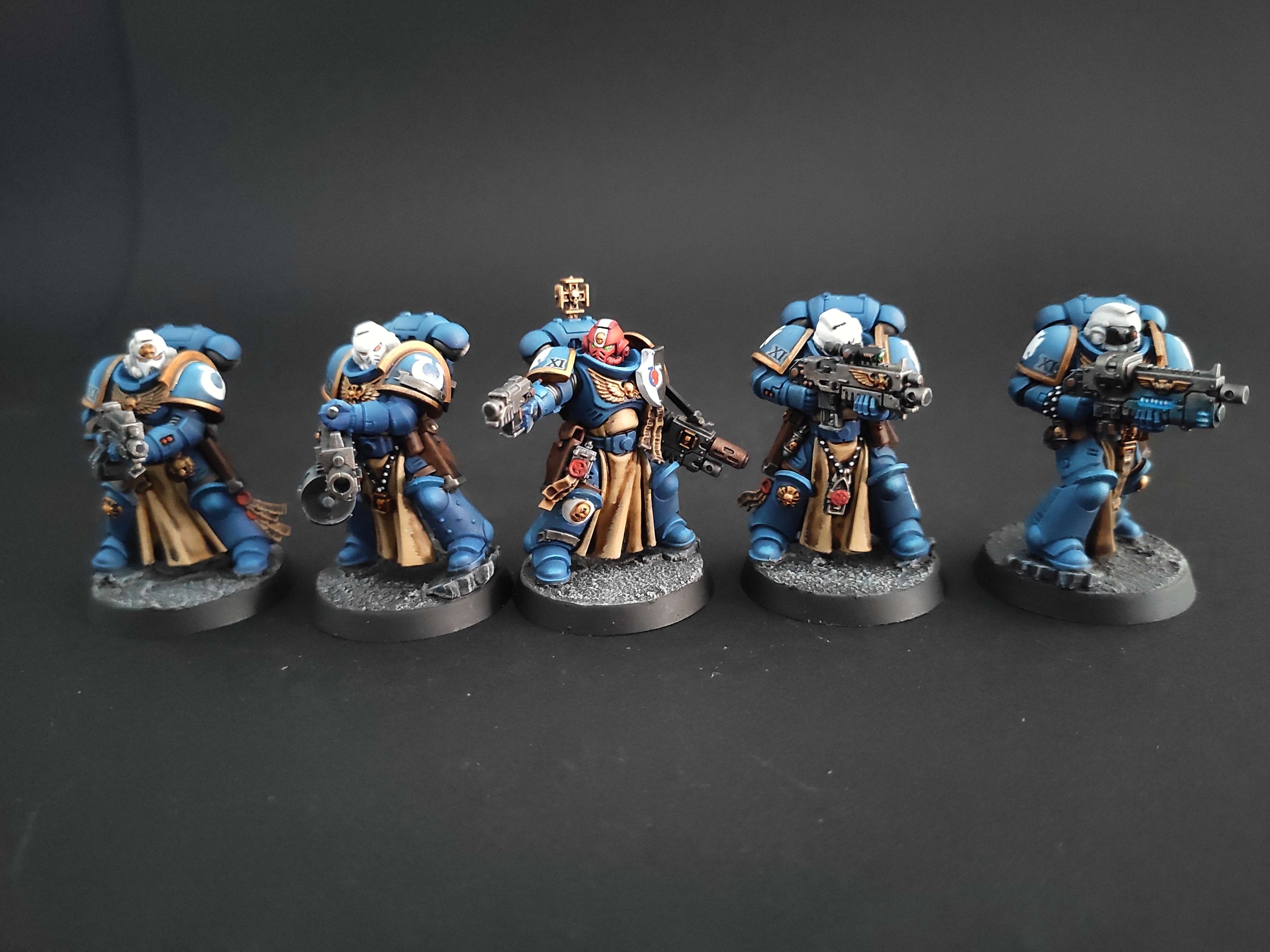 Warhammer 40000- Figurines - Miniatures - Service de peinture figurine - peintre figurine - Space Marines - Ultramarine - Terminator