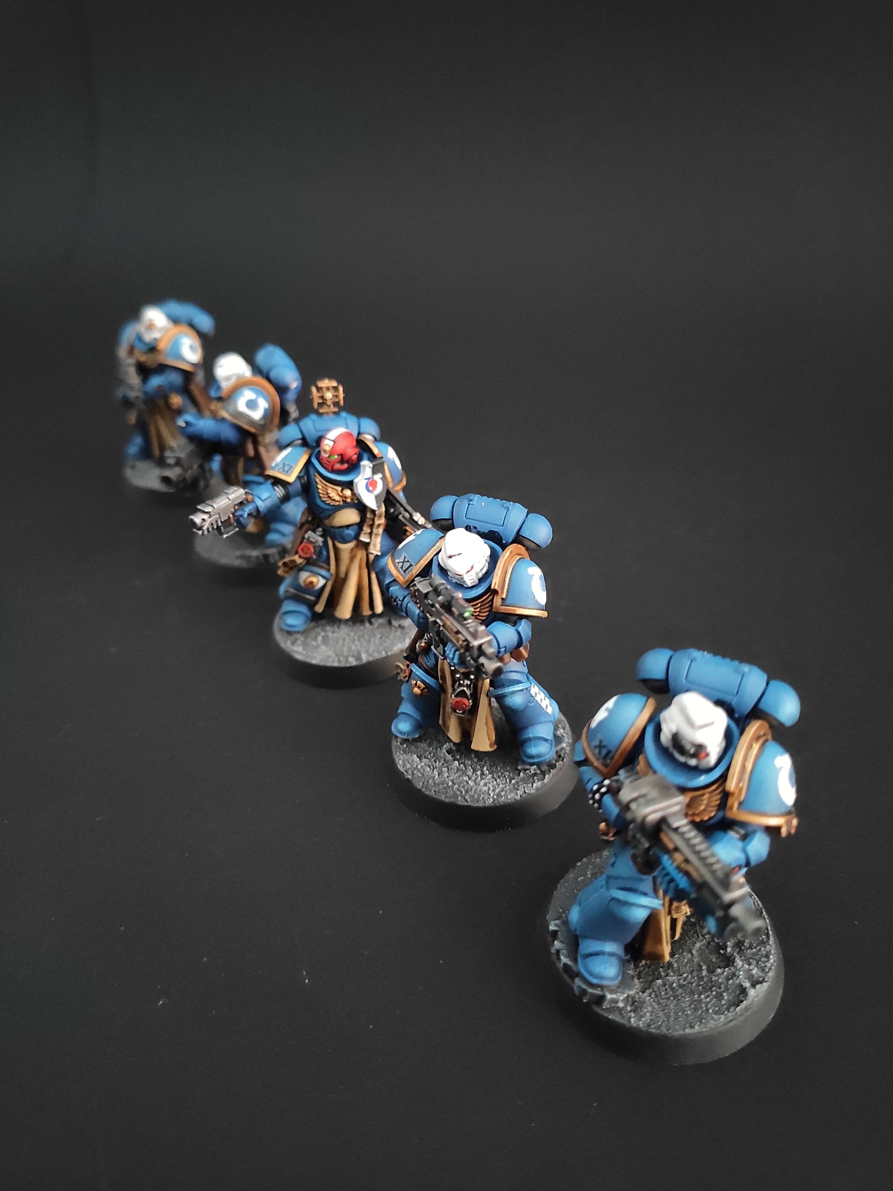 Warhammer 40000- Figurines - Miniatures - Service de peinture figurine - peintre figurine - Space Marines - Ultramarine - Terminator