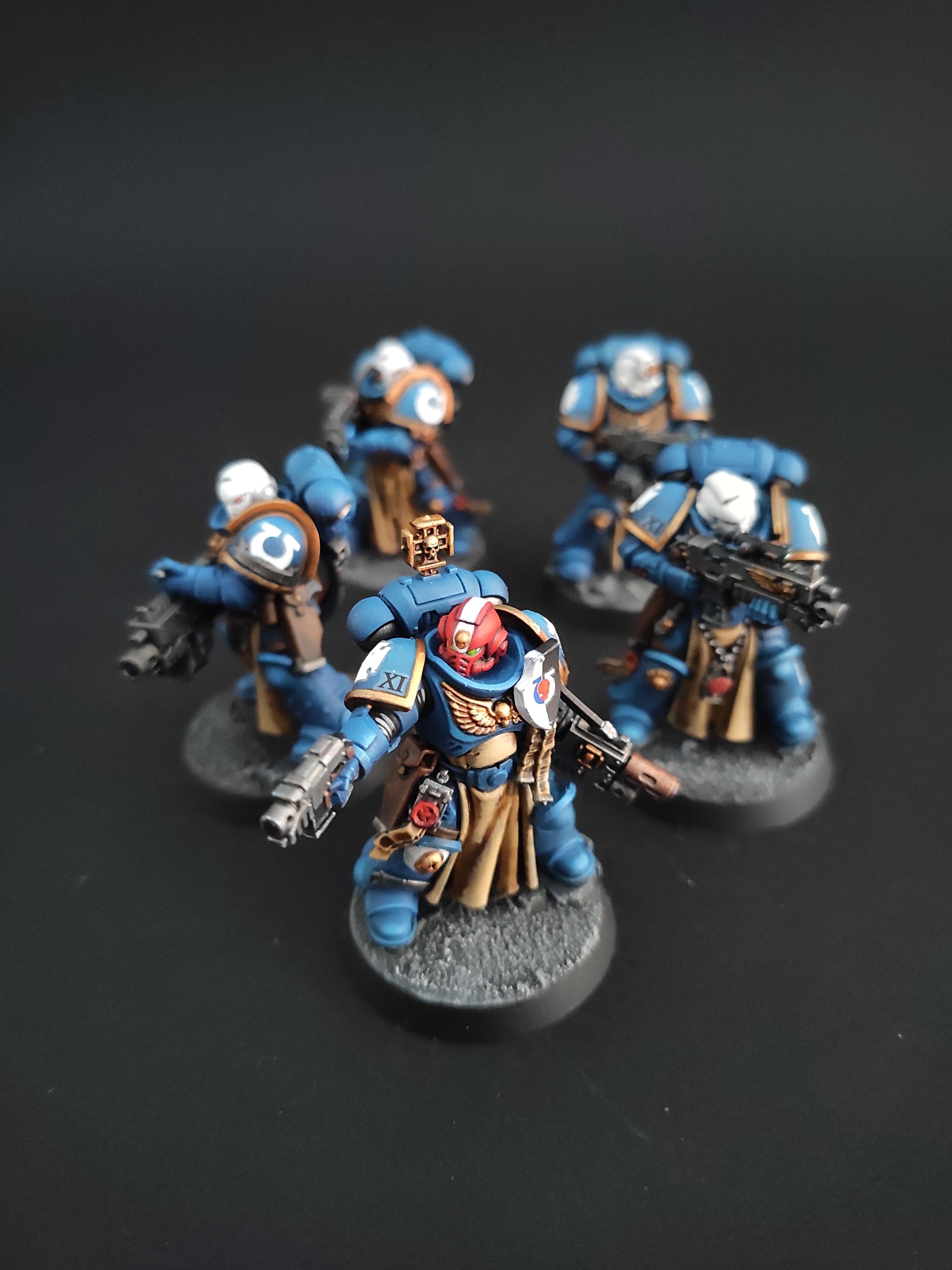 Warhammer 40000- Figurines - Miniatures - Service de peinture figurine - peintre figurine - Space Marines - Ultramarine - Terminator
