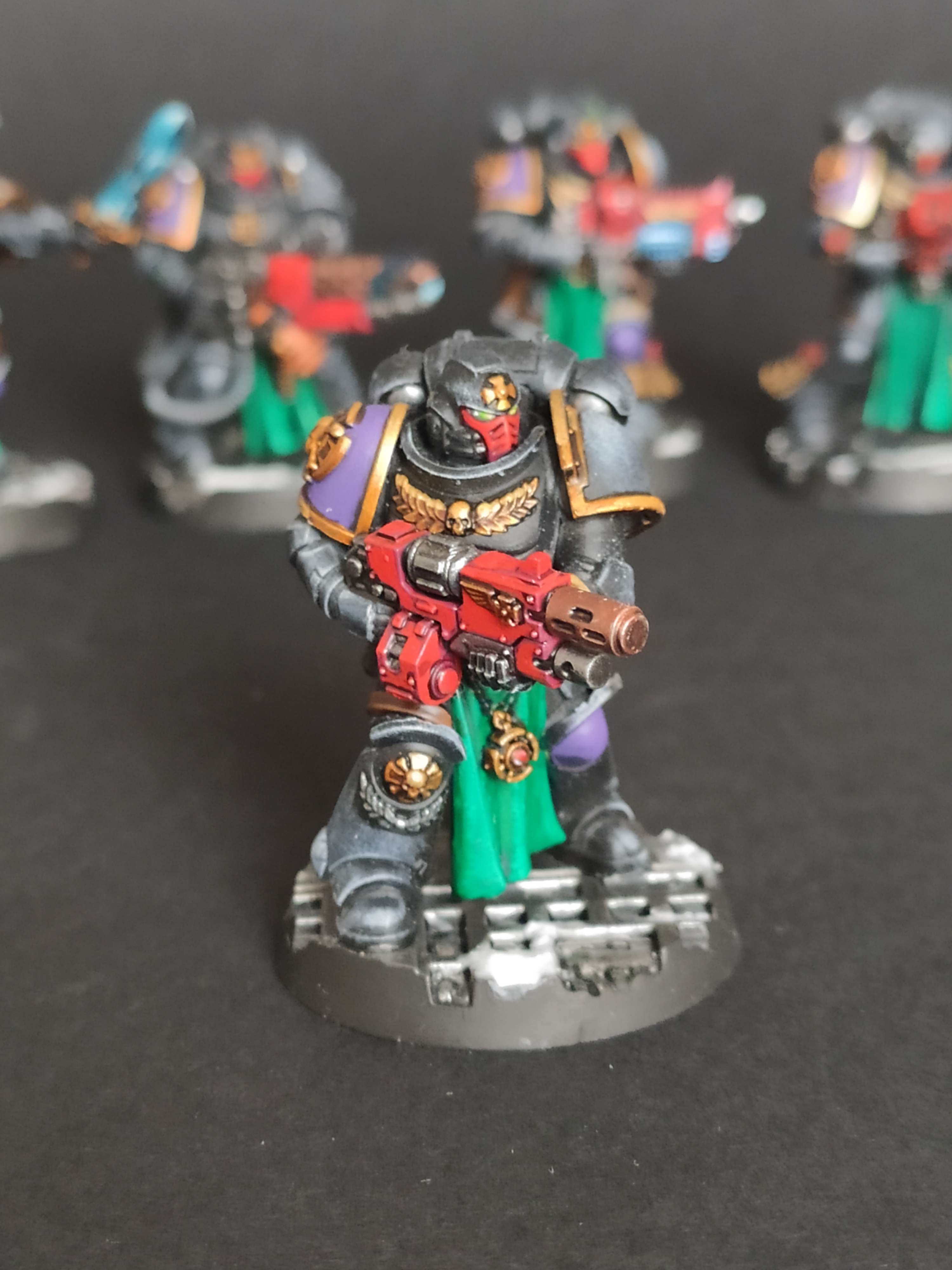 Age of Sigmar - Warhammer - Figurines - Miniatures - Service de peinture figurine - peintre figurine - Space Marines - Dark Angels