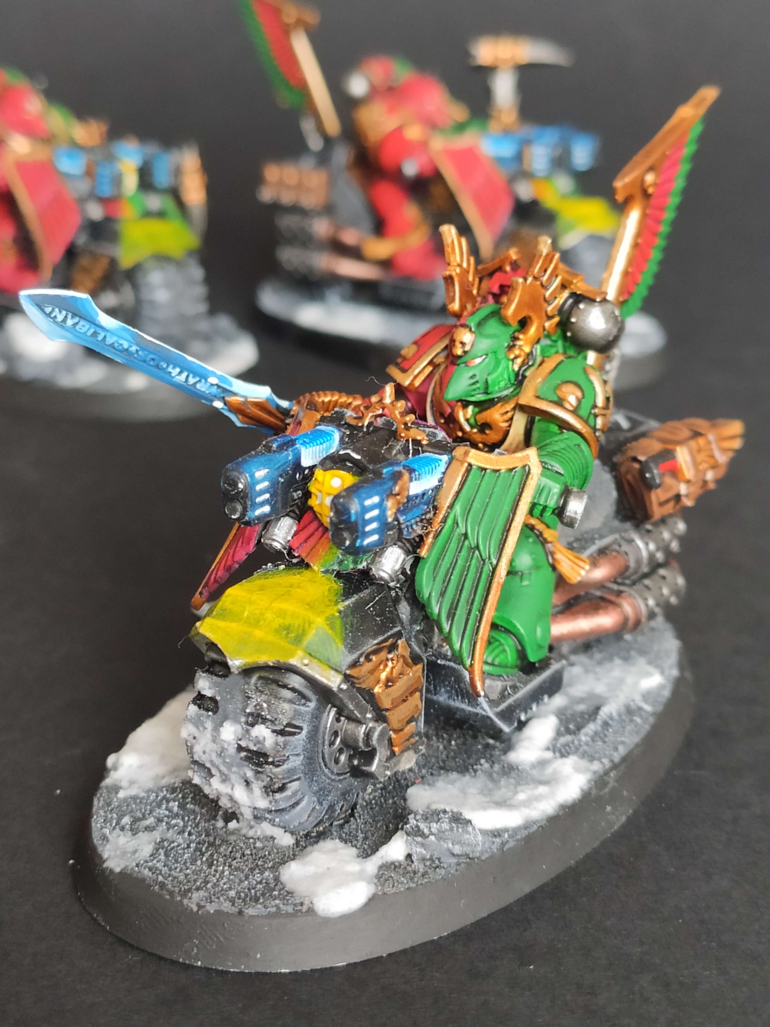 Age of Sigmar - Warhammer - Figurines - Miniatures - Service de peinture figurine - peintre figurine - Space Marines - Dark Angels - Deathwing