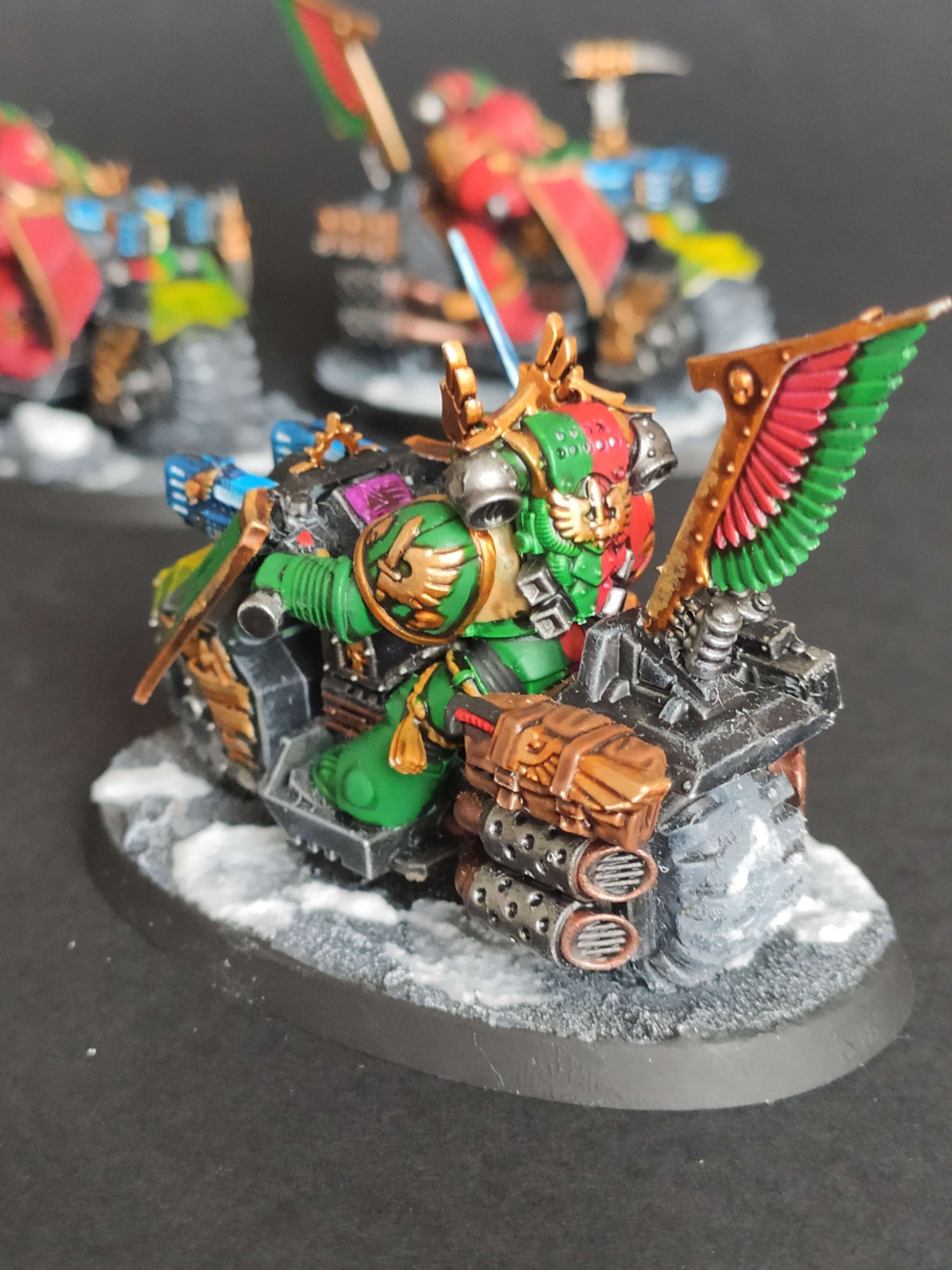 Age of Sigmar - Warhammer - Figurines - Miniatures - Service de peinture figurine - peintre figurine - Space Marines - Dark Angels - Deathwing