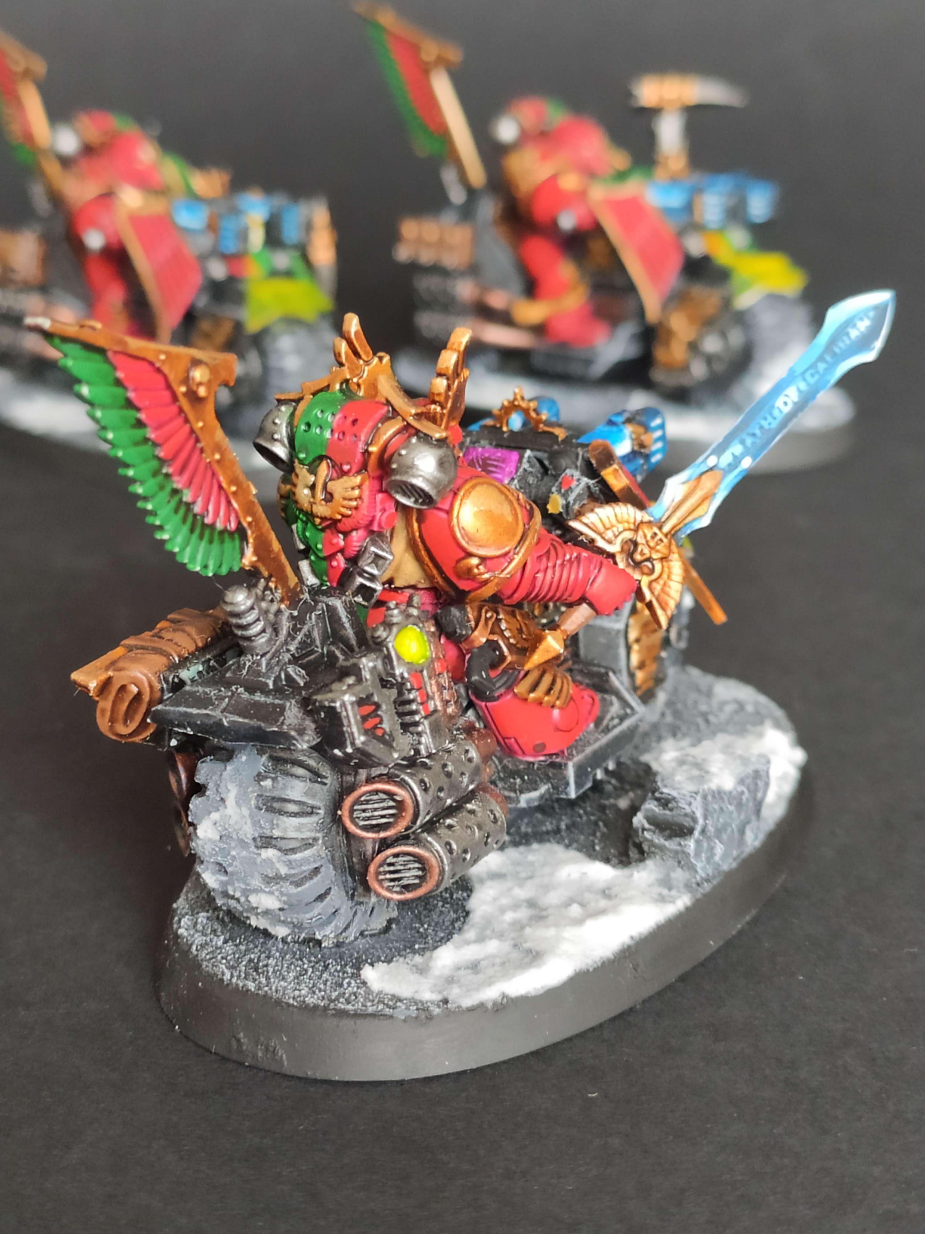 Age of Sigmar - Warhammer - Figurines - Miniatures - Service de peinture figurine - peintre figurine - Space Marines - Dark Angels - Deathwing