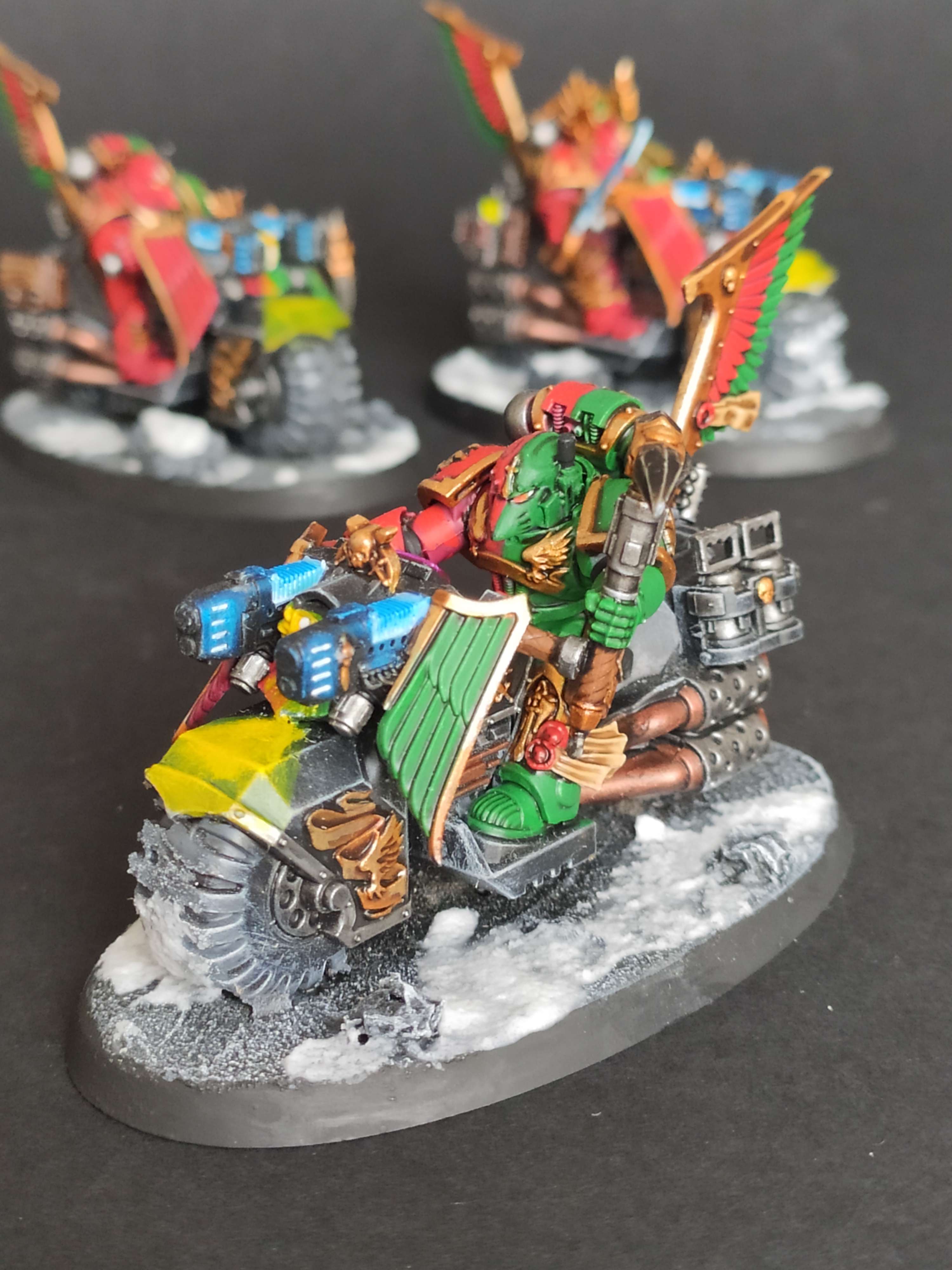 Age of Sigmar - Warhammer - Figurines - Miniatures - Service de peinture figurine - peintre figurine - Space Marines - Dark Angels - Deathwing