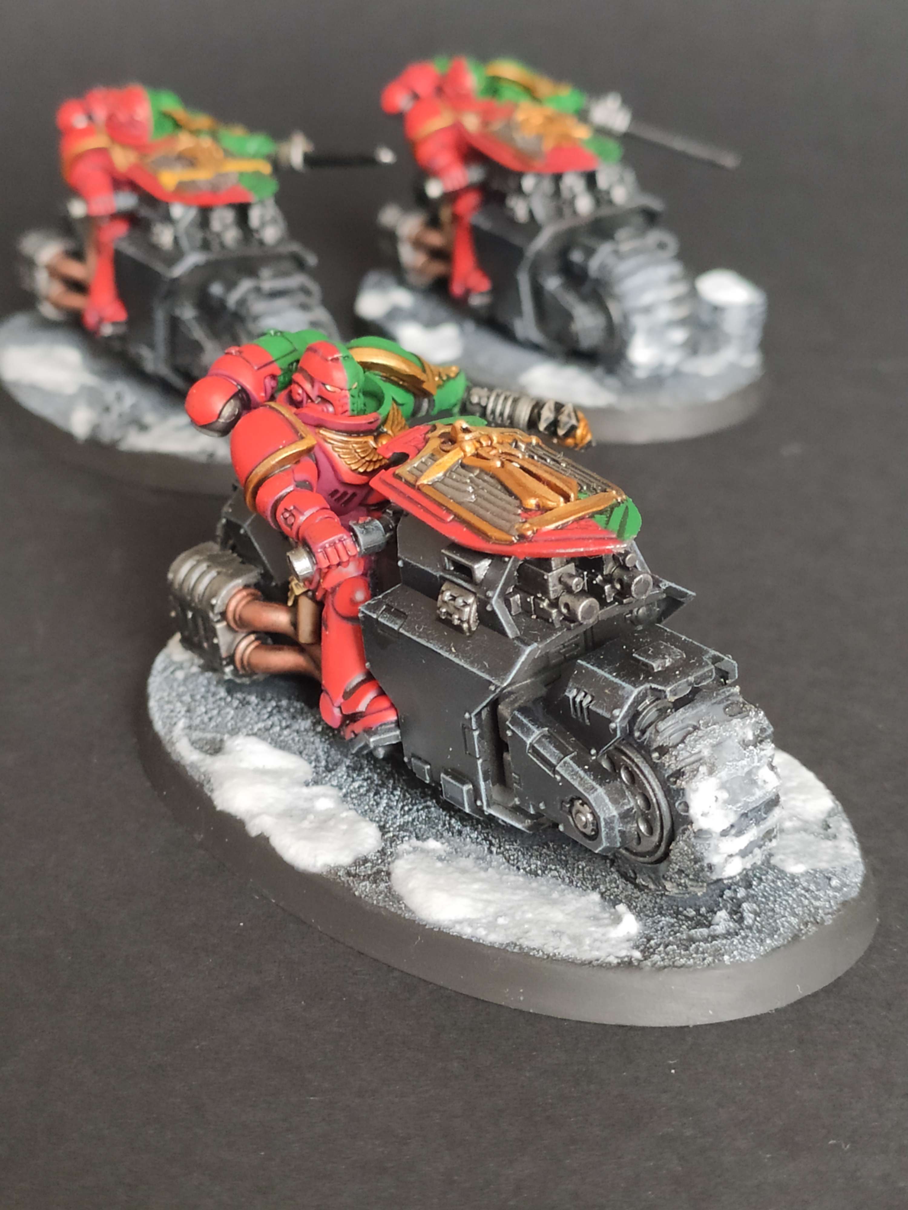 Age of Sigmar - Warhammer - Figurines - Miniatures - Service de peinture figurine - peintre figurine - Space Marines - Dark Angels - Deathwing