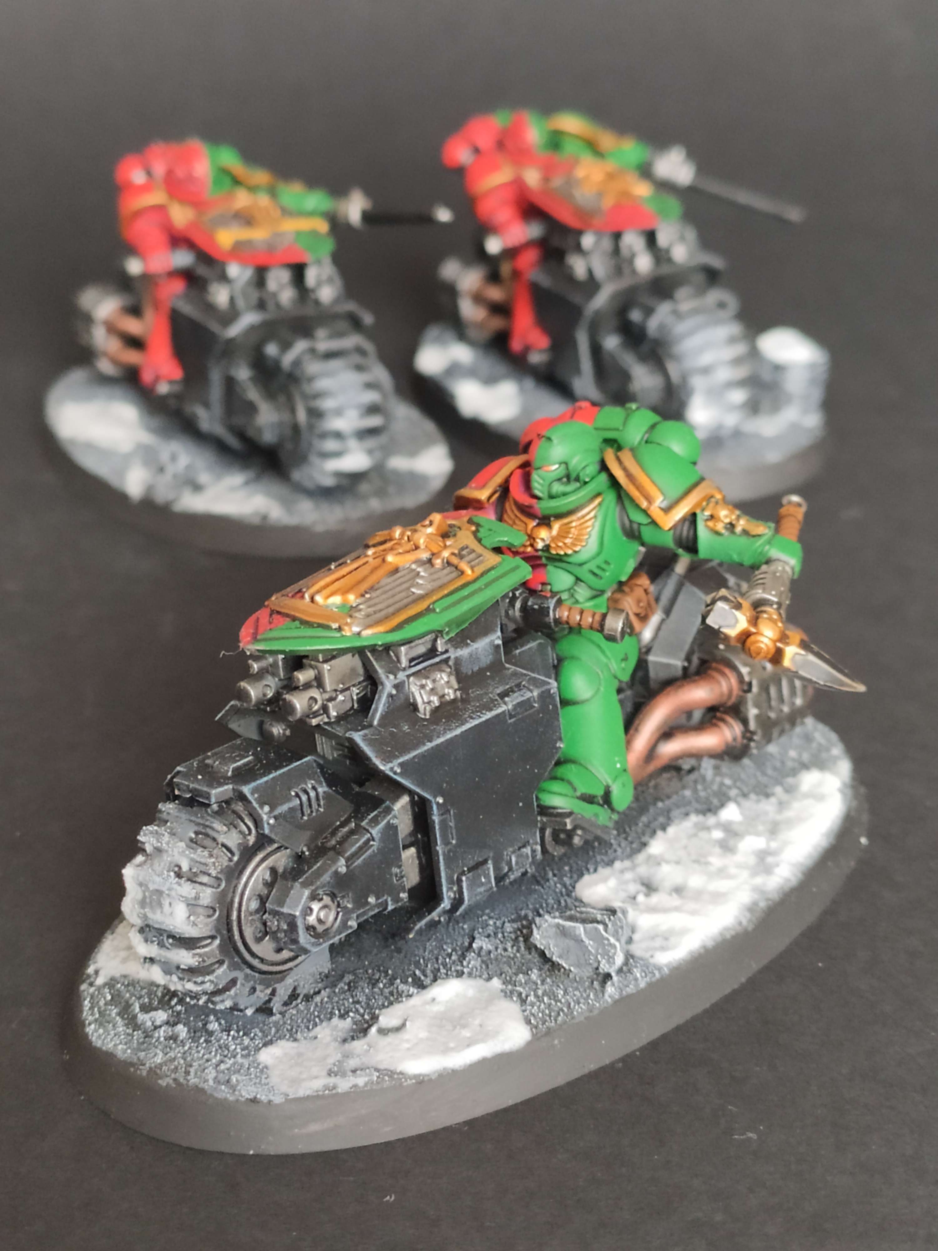 Age of Sigmar - Warhammer - Figurines - Miniatures - Service de peinture figurine - peintre figurine - Space Marines - Dark Angels - Deathwing