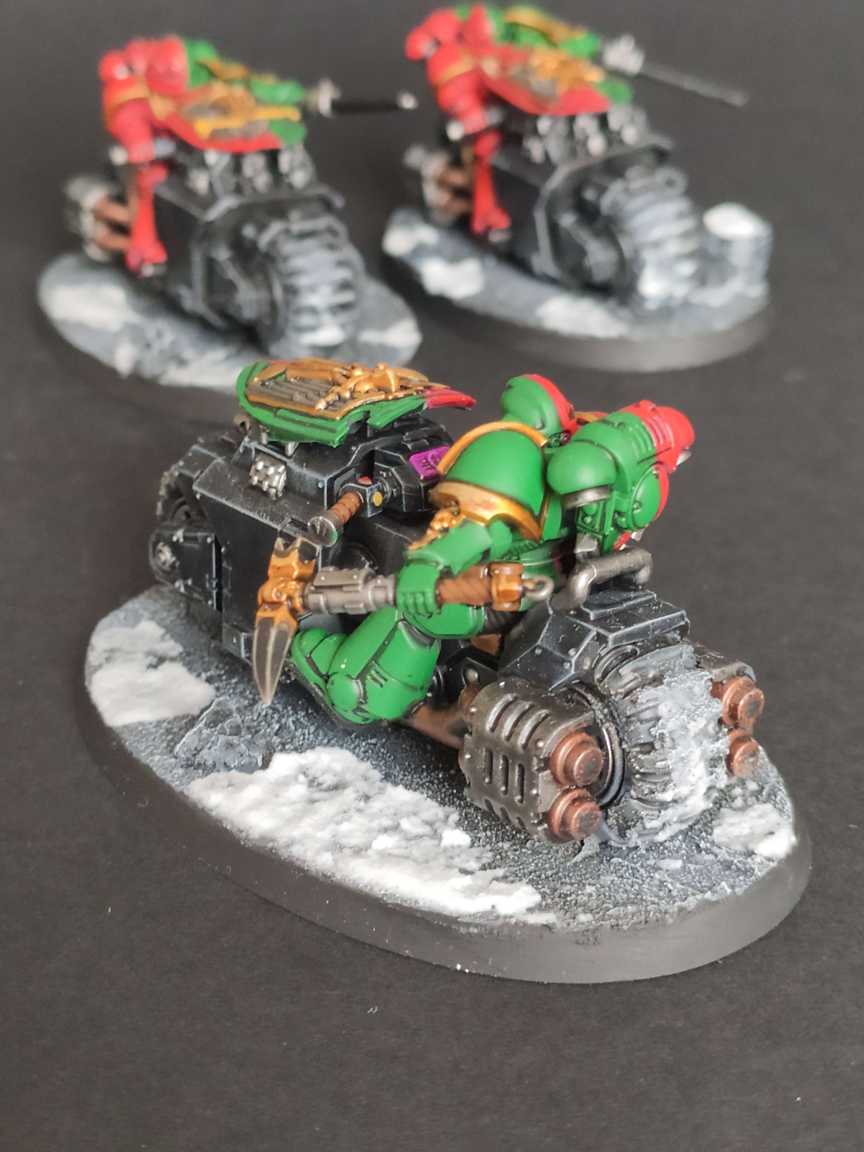 Age of Sigmar - Warhammer - Figurines - Miniatures - Service de peinture figurine - peintre figurine - Space Marines - Dark Angels - Deathwing