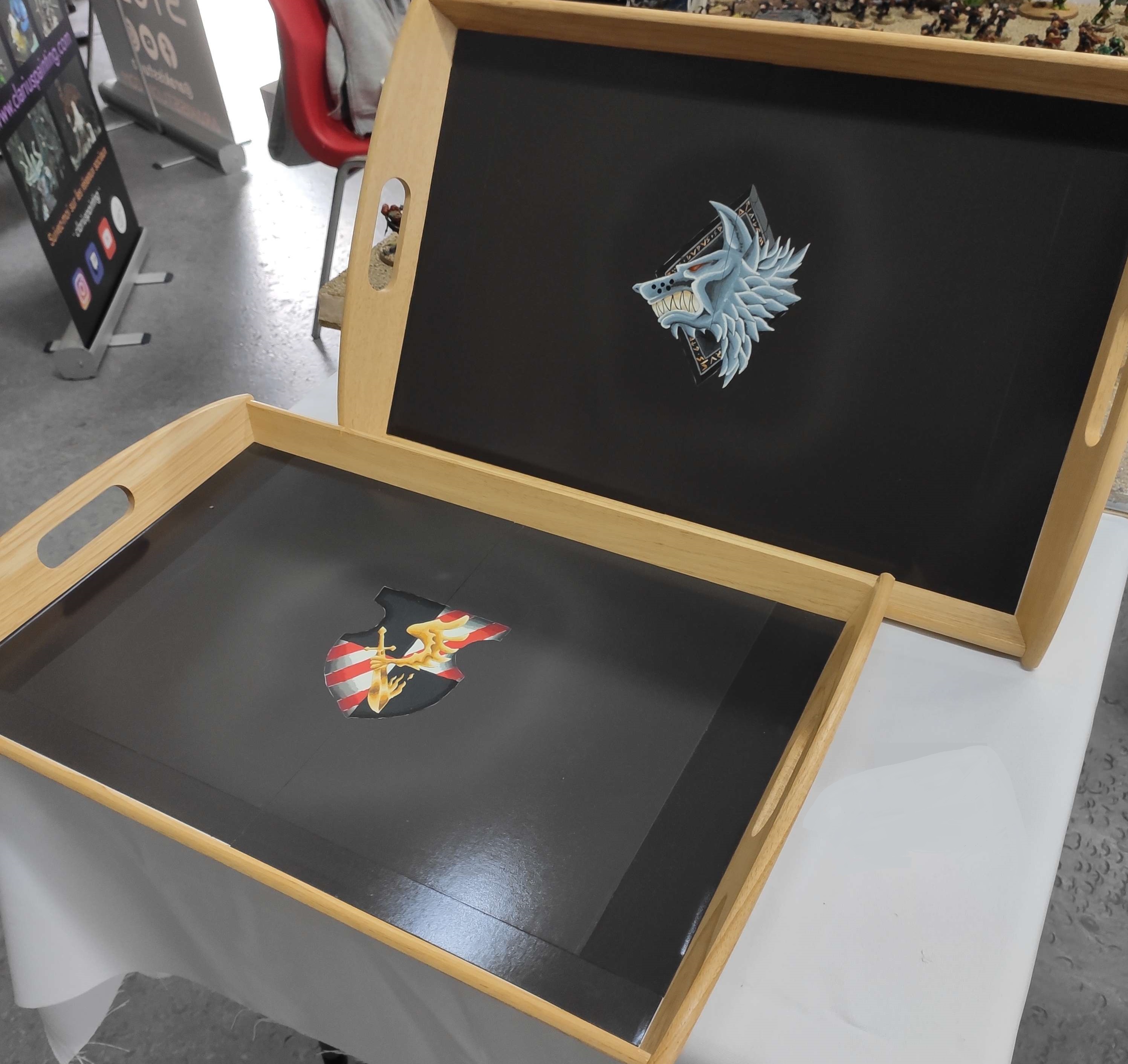 Plateau de transport d'armée pour les tournois de Warhammer 40000 et Age of Sigmar