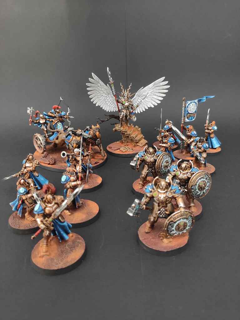 Galerie de photos de la Spearhead Fer de Lance d'Yndrasta pour le jeu Warhammer Age of Sigmar et Spearhead