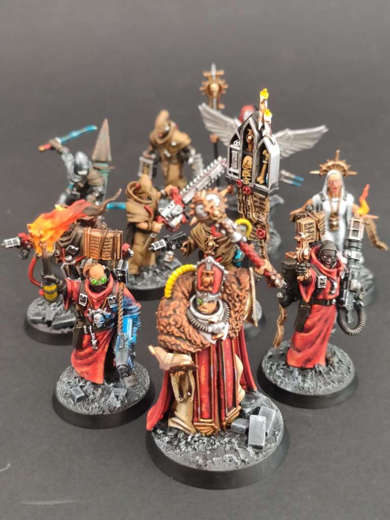 Galerie de photos de la Kill Team Sanctificateurs Zélés pour le jeu Kill Team de Games Workshop