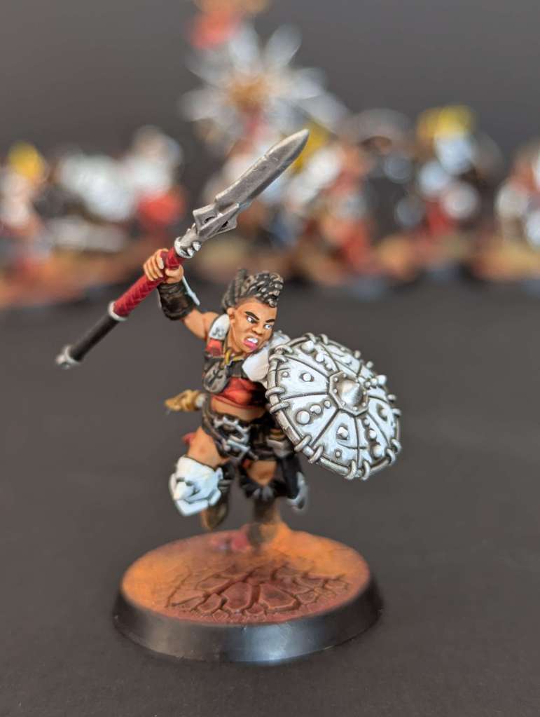 Maraudeurs Noir-serment avec lances