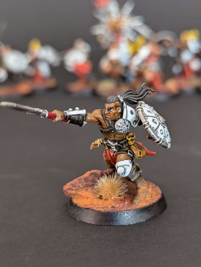 Maraudeurs Noir-serment avec lances