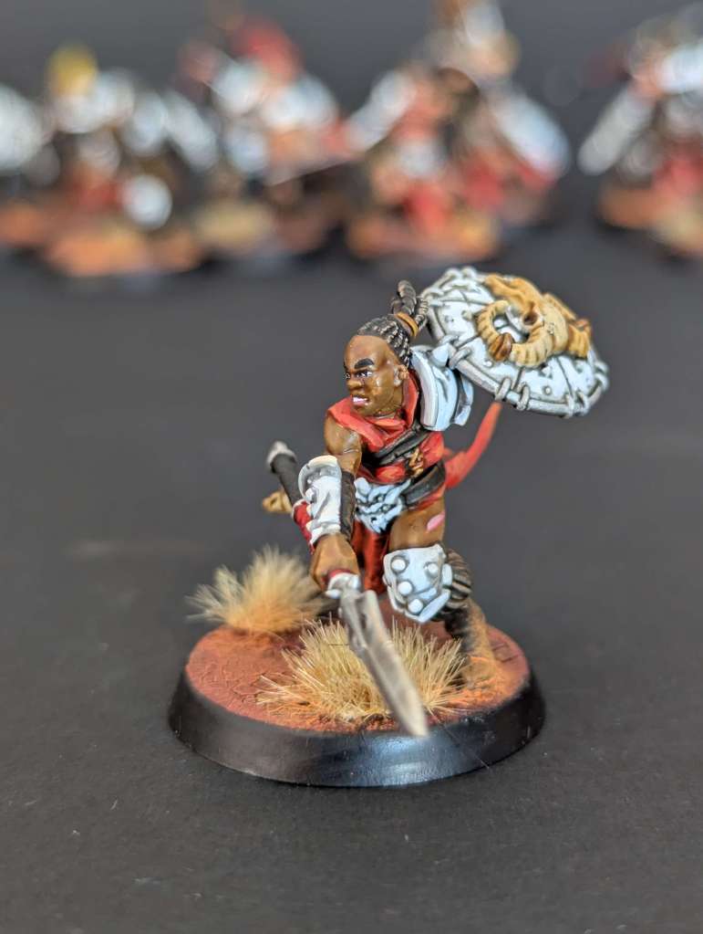 Maraudeurs Noir-serment avec lances