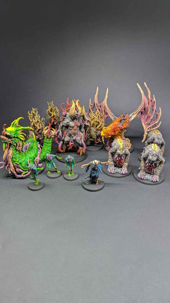 Galerie de photos de figurines du jeu de société Cthulhu : Death May Die