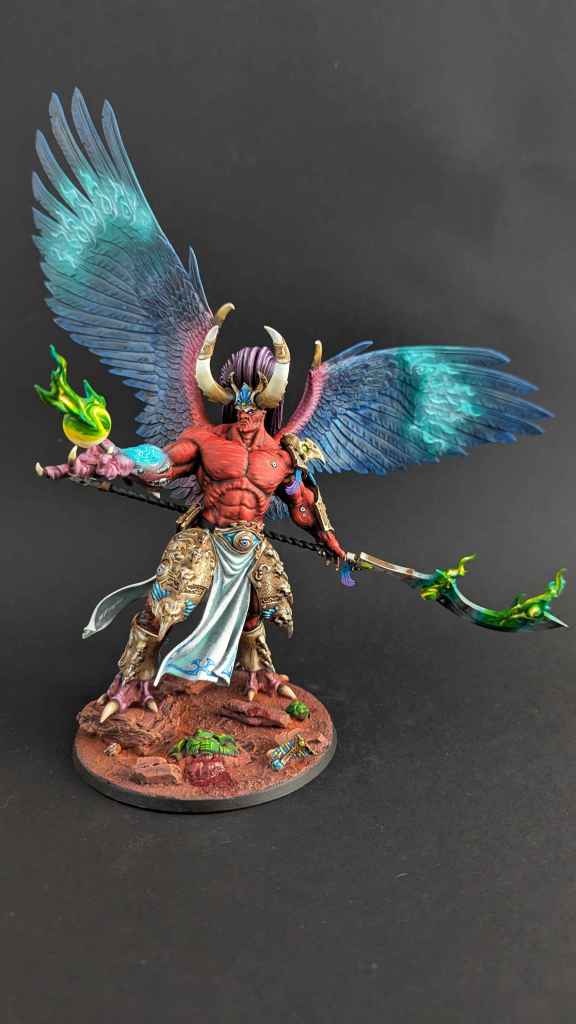 Magnus le Rouge, Primarque Démon des Thousand Sons, pour le jeu Warhammer 40000